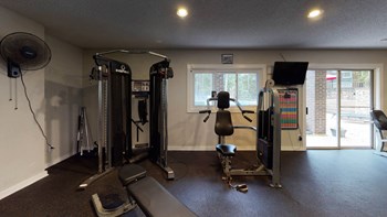 Fitness Center Fitness Center at University Ridge Apartments, Durham, NC, 27707 - Photo Gallery 4
