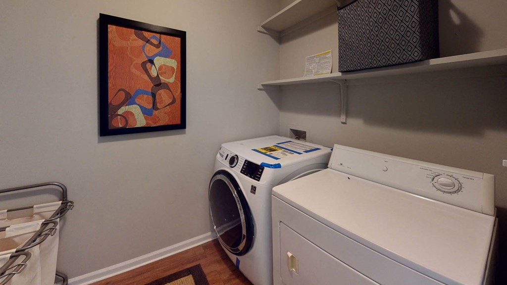 In Unit Washer and Dryer at University Ridge Apartments, North Carolina