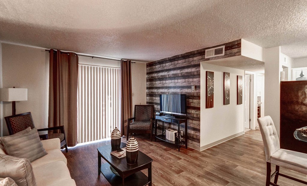 Living Room at University Village Apartments, Colorado Springs, Colorado