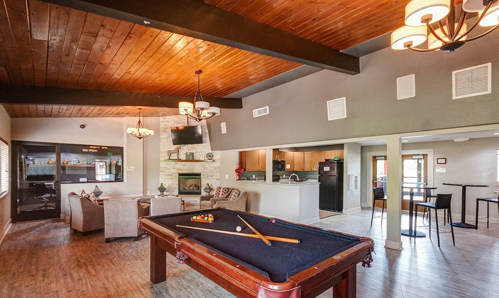 Billiards Table at University Village Apartments, Colorado, 80918