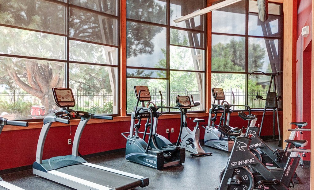 Gym Equipment at University Village Apartments, Colorado Springs, 80918