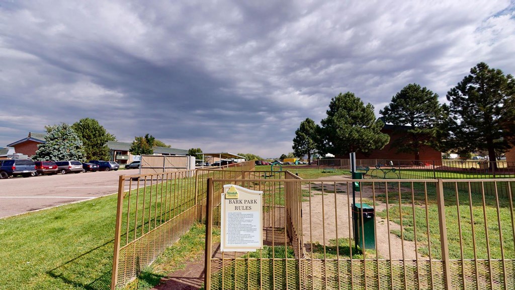 Dog Park at University Village Apartments, Colorado Springs