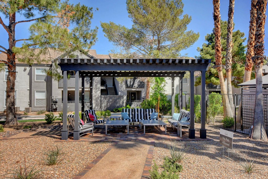 Sitting area at Villa Serena, Henderson