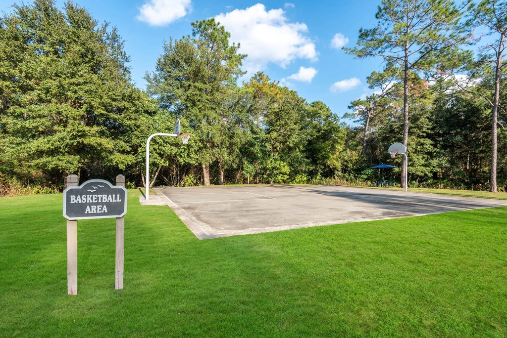 Outdoor Basketball Court at Whisper Lake Apartments, Florida