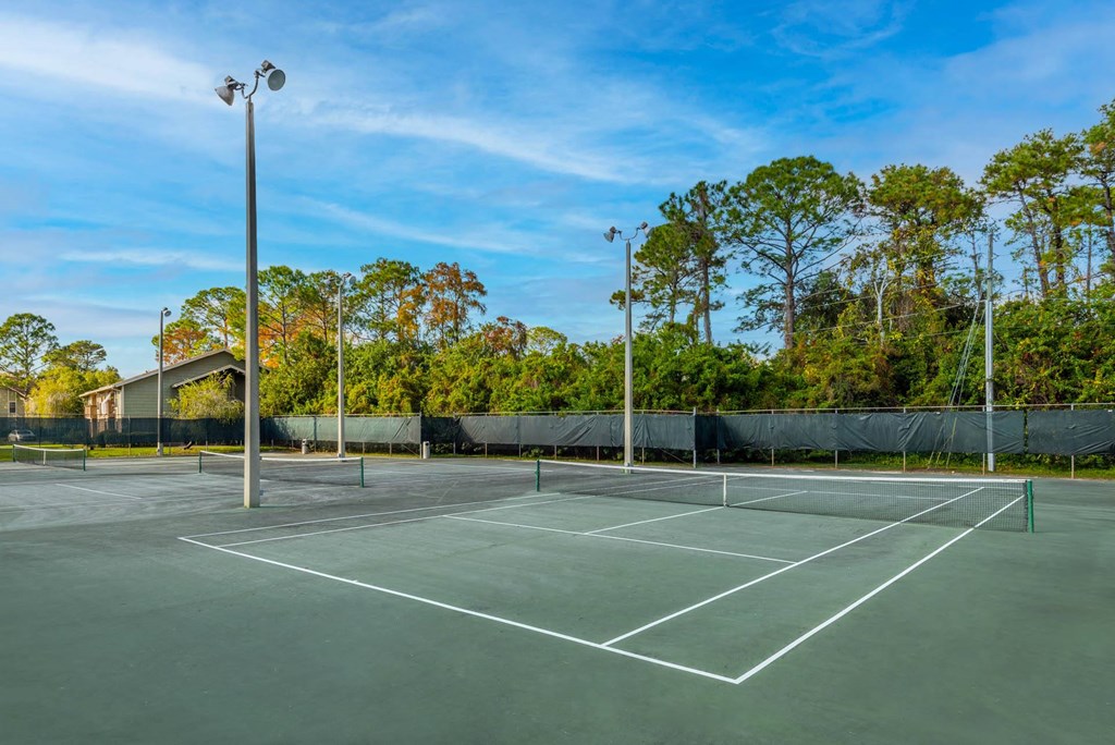 Tennis Court at Whisper Lake Apartments, Florida, 32792