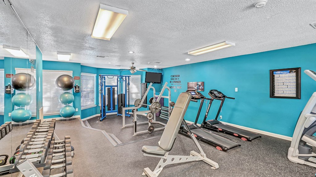 Fitness Center at The Willows on Rosemeade, TX 75287