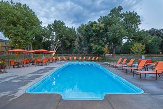 Invigorating Swimming Pool at Woodland Hills Apartments, Colorado Springs, Colorado