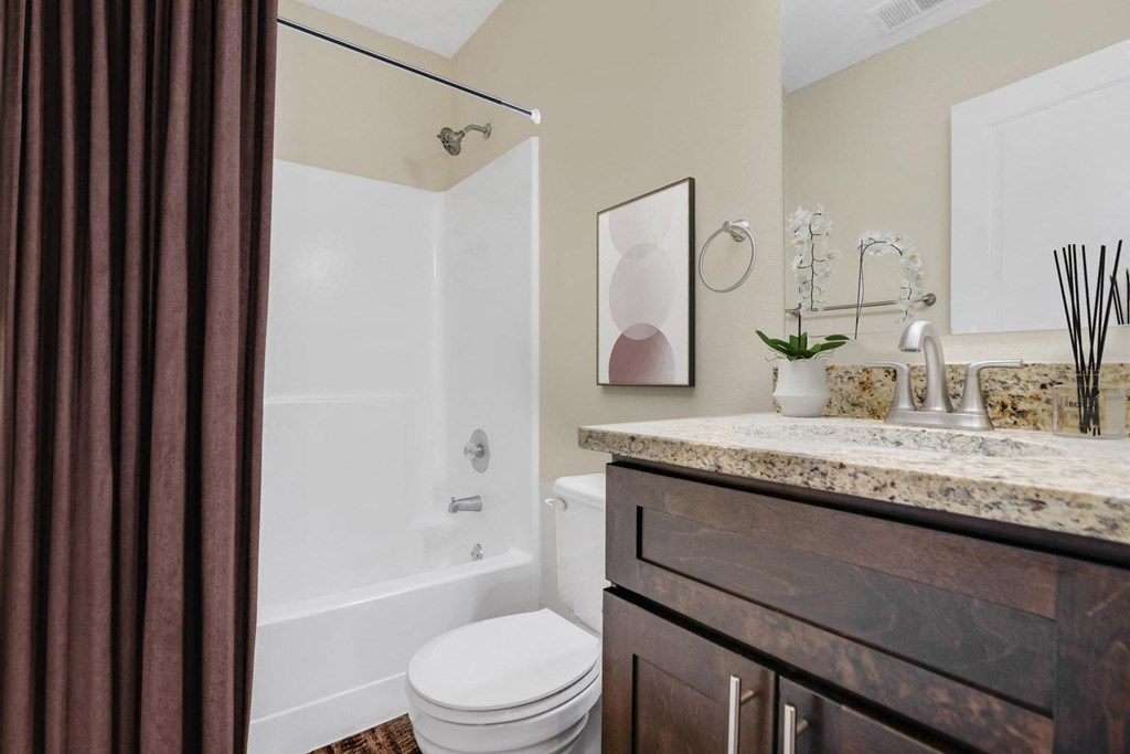 Bathroom With Bathtub at Glen at Bogey Hills, St. Charles, Missouri