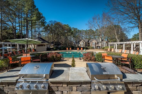 Community Grilling Station at Wynfield Trace, Peachtree Corners, GA