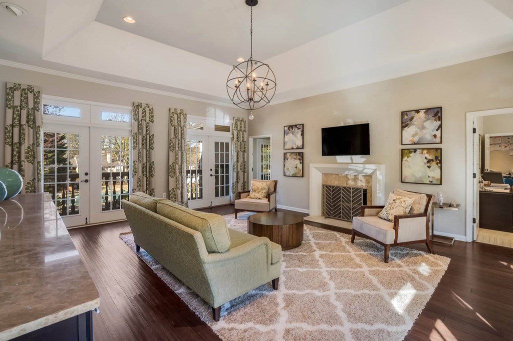 Clubhouse Interior at Wynfield Trace, Peachtree Corners, Georgia