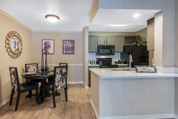 living room kitchen open concept