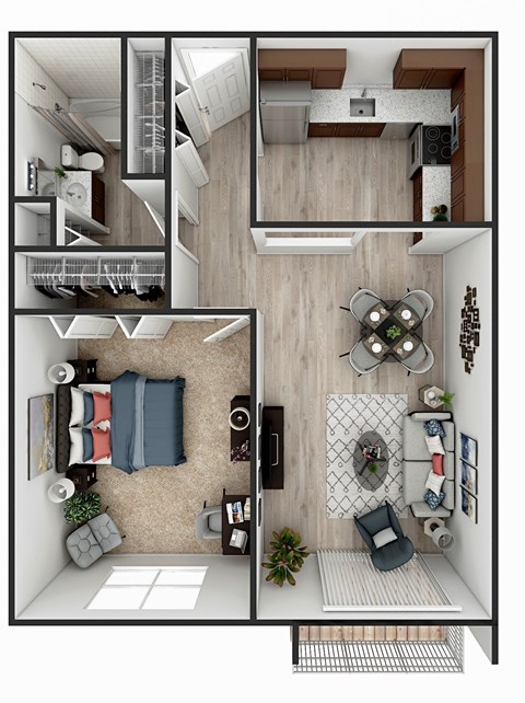 A3 Floor Plan at Heritage at the River, New Hampshire, 03102