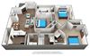 Flora Floor Plan Flora Floor Plan at Heritage at Hidden Creek, Colorado