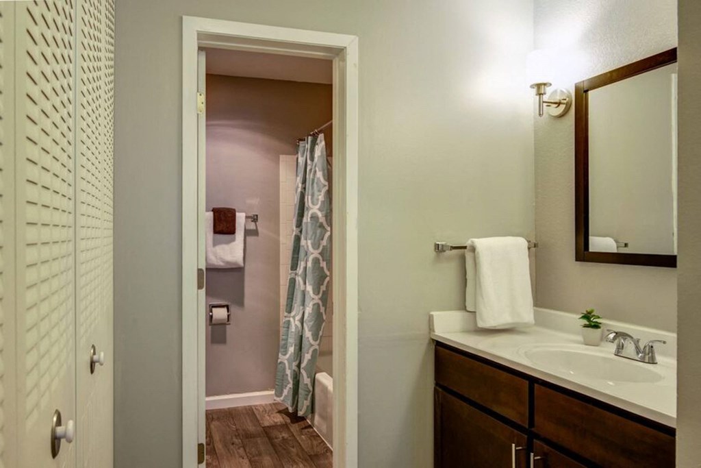 Luxurious Bathroom at Glen at Burnsville, Minnesota