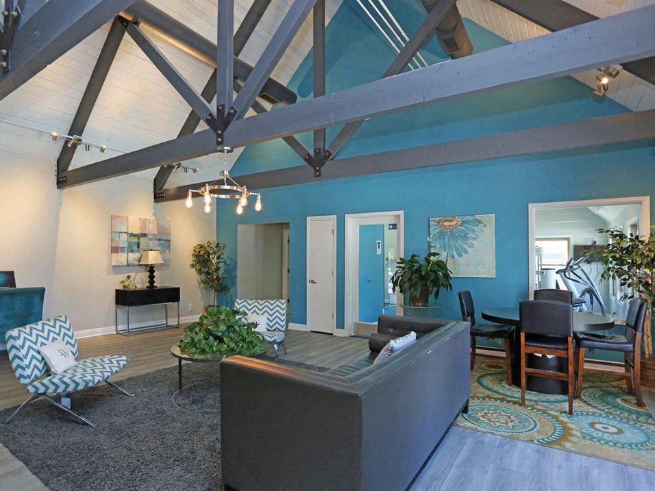 Community Room at Windmill Apartments, Colorado Springs, CO