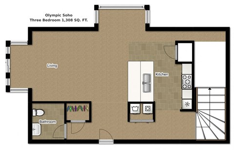 5287 Olympic Drive NW 2-3 Beds Apartment for Rent - Photo Gallery 51