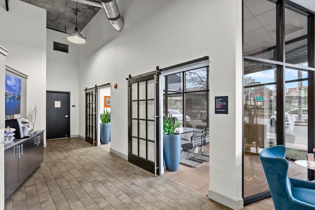 Office Lobby at The Henry, Tacoma