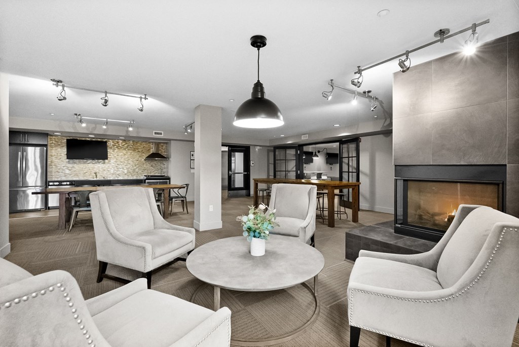 Fireplace Lounge at The Henry, Tacoma, 98402