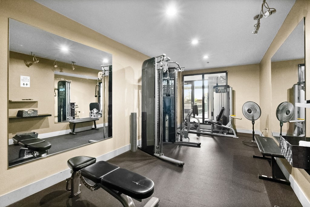 Modern Fitness Center at The Henry, Tacoma Washington