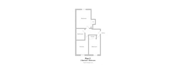 2 Bed Floor Plan