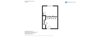 Floor Plan of 146 McAllister St Unit 71