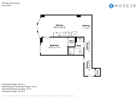 305 Hyde St. Studio-1 Bed Apartment for Rent - Photo Gallery 13