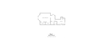 Studio - Plan 1