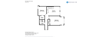 1 Bedroom - Plan 1