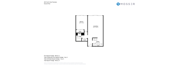 1 Bedroom - Plan 1