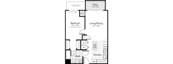 a floor plan of an apartment