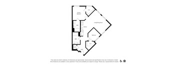 this floor plan is an approximation and may differ from actual unit