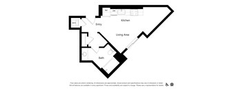 a conceptual diagram of a floor plan of a house