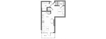 Simone Little Italy Apartments S2 Floor Plan