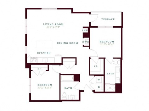 an image of a floor plan of a house