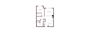 a floor plan of a house with different floors