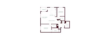 a floor plan of a house with a floorplan of different floors