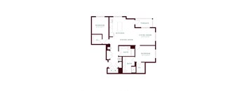 a floor plan of a house with different floors