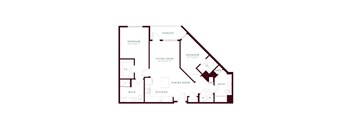 a floor plan of a house with different floors