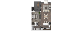Blue Spruce 1 Bedroom