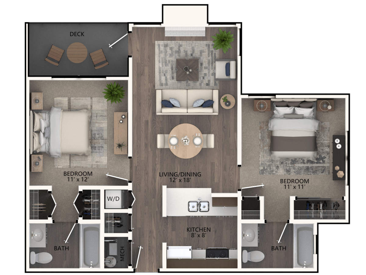 Maple 2 Bedroom