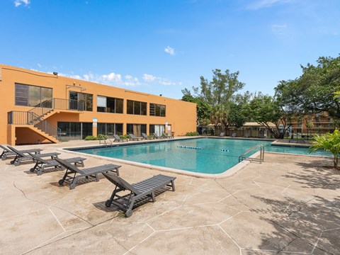 the swimming at Cypress Grove, Lauderhill