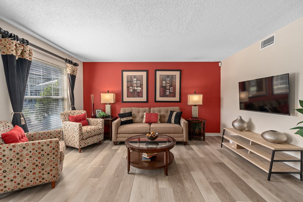 Living room at Oak Reserve at Winter Park, Winter Park, 32792