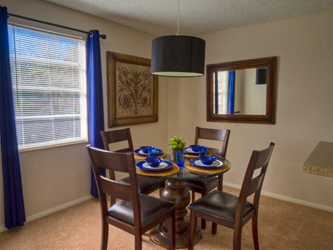 Elegant Dining Room at Auburn Glen Apartments, Jacksonville