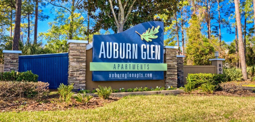 Property Signage at Auburn Glen Apartments, Jacksonville, 32256