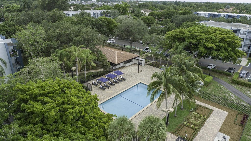 arial view of the resort  at Club at Emerald Waters, Hollywood