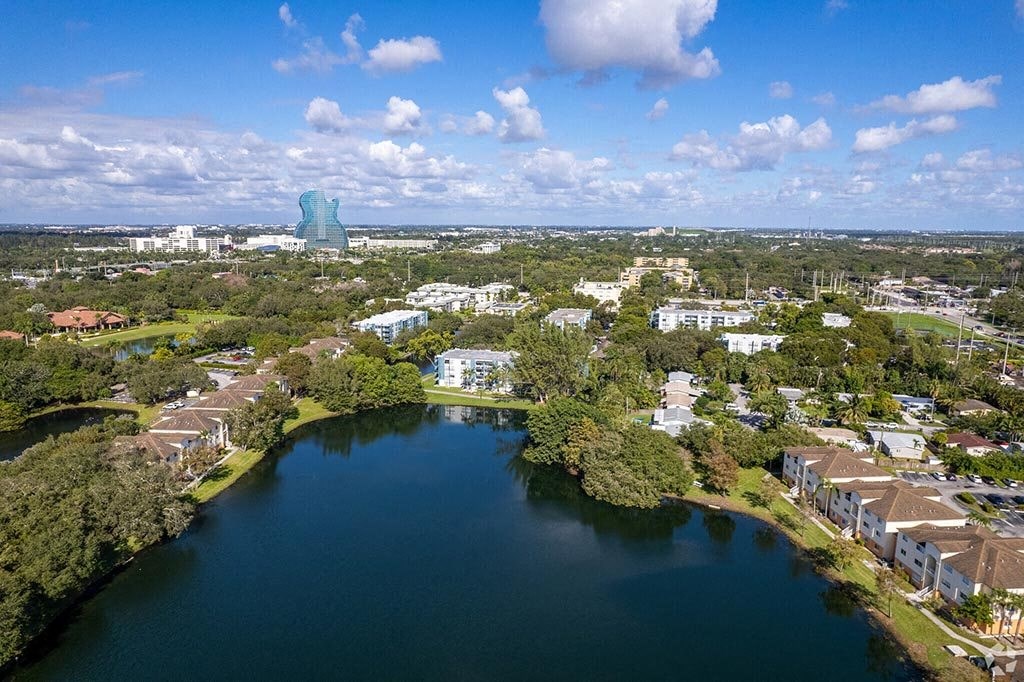 Aerial View at Club at Emerald Waters, Hollywood