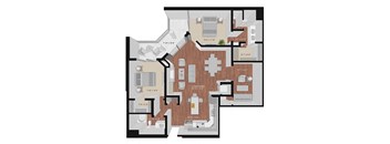 4 bedroom floor plan | the residences at sawmill park