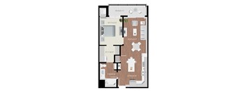 the floor plan of residence inn by marriott fort lauderdale airport