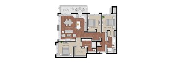 4 bedroom floor plan | the residences at sawmill park