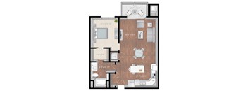 1 bedroom apartment